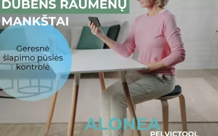 Dubens dugno treniruoklis Alonea PelvicTool - naujas būdas tikslingam dubens dugno raumenų stiprinimui