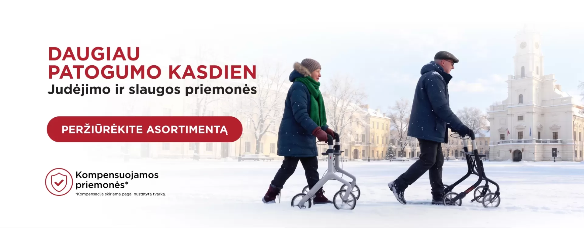 Vaikštynės senjorams
