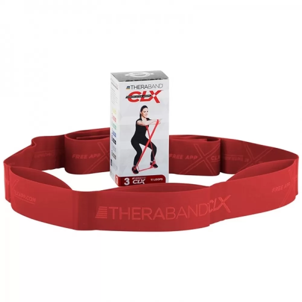 Thera-Band juosta su kilpomis CLX