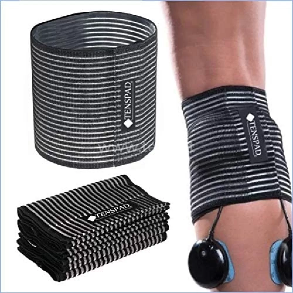 COMPEX elastinių juostų rinkinys (4vnt) elektrodų/modulių tvirtinimui su velcro COMPEX elastinių juostų rinkinys (4vnt) elektrodų/modulių tvirtinimui su velcro
