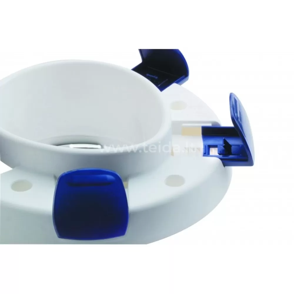 Paaukštinta tualeto sėdynė Clipper II (su fiksatoriais)
