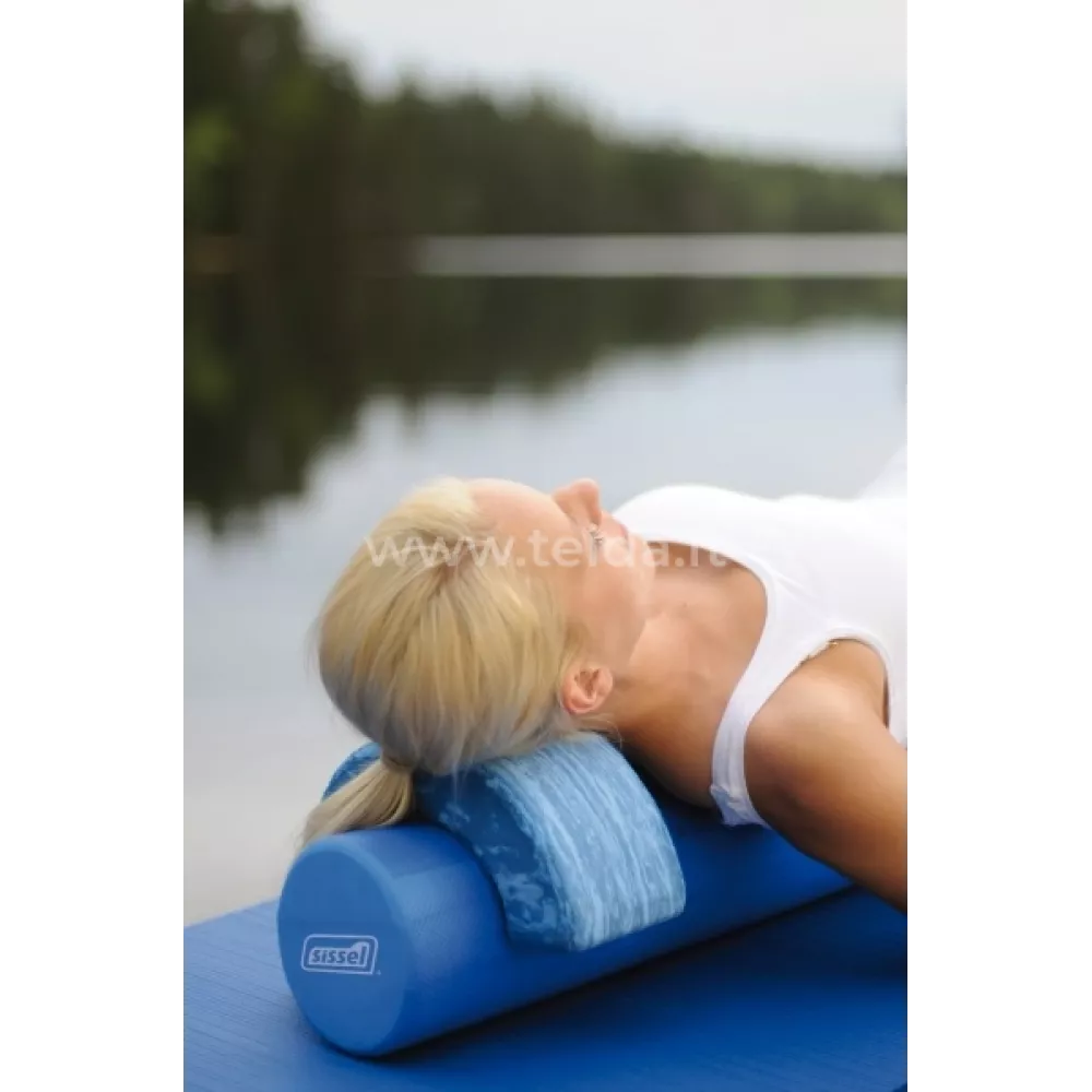 SISSEL® Pilates galvos atrama, marga mėlyna