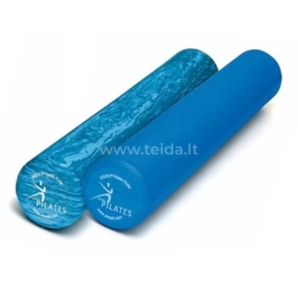 SISSEL® Pilates Roller Pro Soft volas, 90 cm, margai mėlynas SISSEL® Pilates Roller Pro Soft volas, 90 cm, margai mėlynas