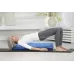 SISSEL® Pilates Roller Pro Soft volas, 90 cm, margai mėlynas SISSEL® Pilates Roller Pro Soft volas, 90 cm, margai mėlynas