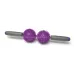 SISSEL® Spiky Twin Roller masažuoklis, violetinis