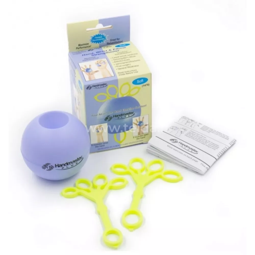 Rankos treniruoklis Handmaster Plus, mėlynas