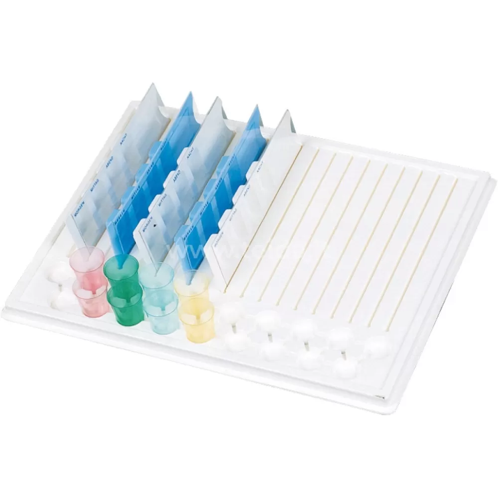 Dėžutė/dispenseris tabletėms dienai, 1 vnt. Dėžutė/dispenseris tabletėms dienai, 1 vnt.