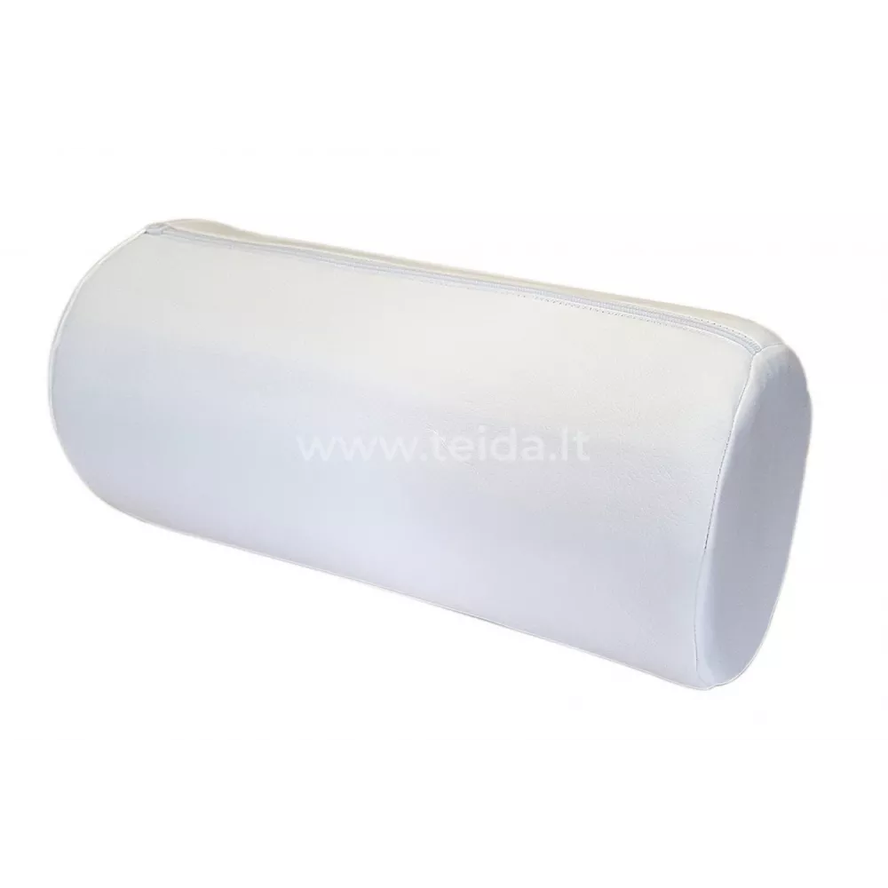 Volelis pozicionavimui, 40x15 cm, balta, dirbt oda