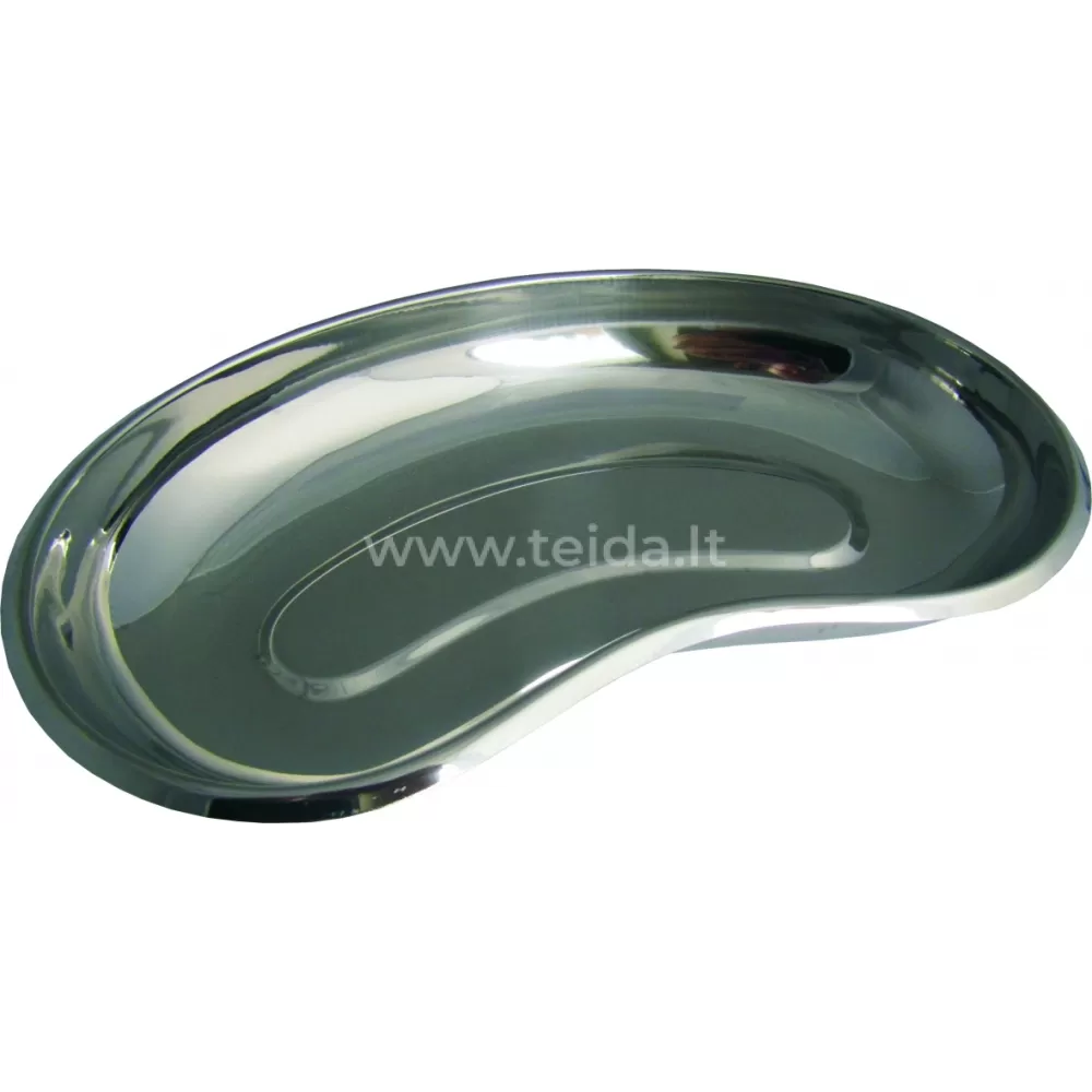 Tacelė inksto formos indas, metalinis, 25cm