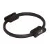 SISSEL® Pilates žiedas, 38 cm, juodas SISSEL® Pilates žiedas, 38 cm, juodas