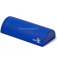 Masažo pusvolis pozicionavimui Soft X, 40x15x7,5 cm, mėlynas