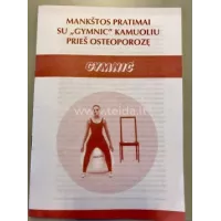 Knygelė Mankštos pratimai su Gymnic kamuoliu prieš osteoporozę