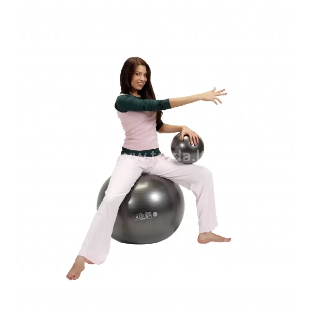 Gymnic Plus kamuolys 65 juodas