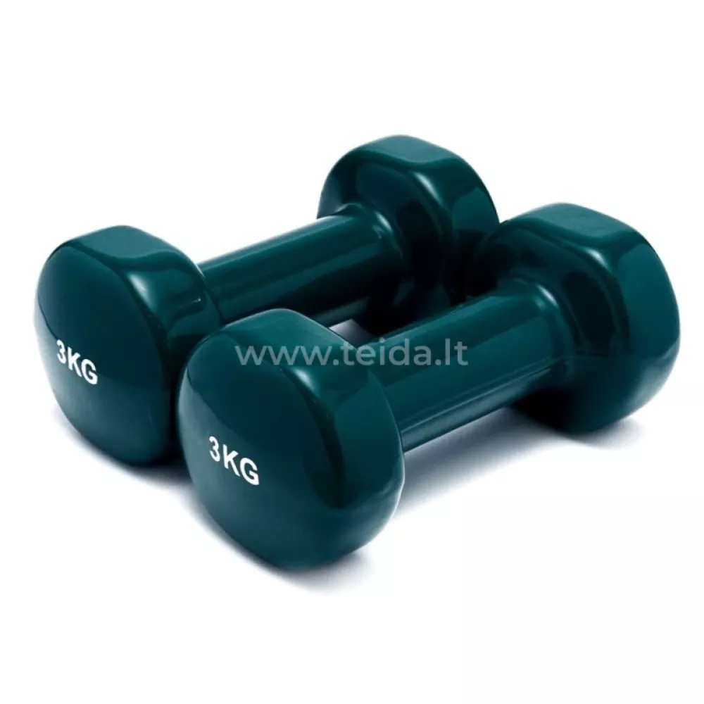 Hantelis dengtas vinilu 3.0 kg