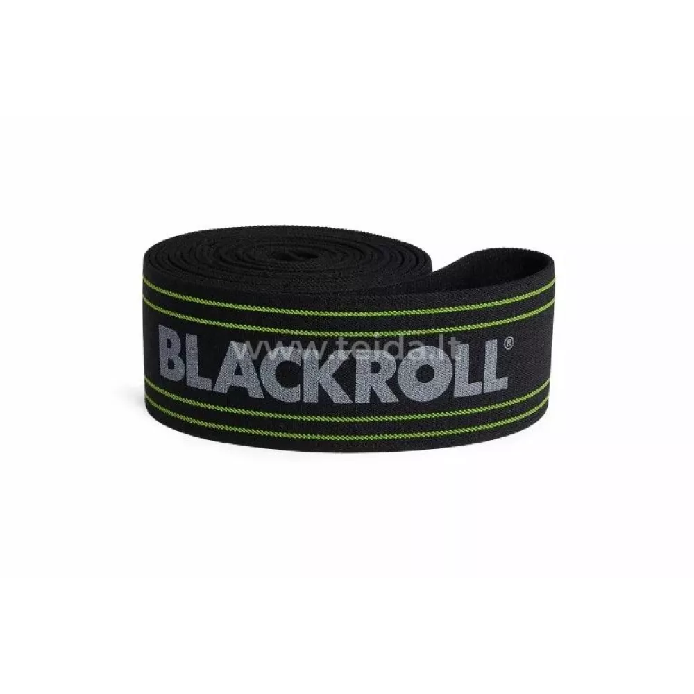 Blackroll® elastinė juosta, juoda