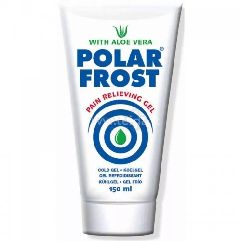 Šaldantis gelis su alijošiumi Polar Frost, 150 ml