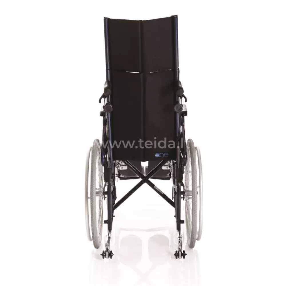 Neįgaliojo vežimėlis aukšta nugaros atrama