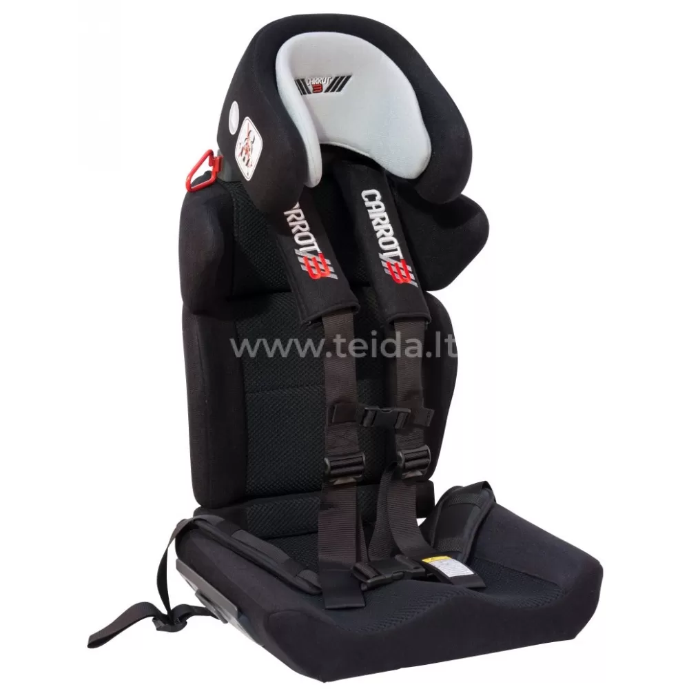 Automobilinė kėdutė Carrot 3 XL, juoda