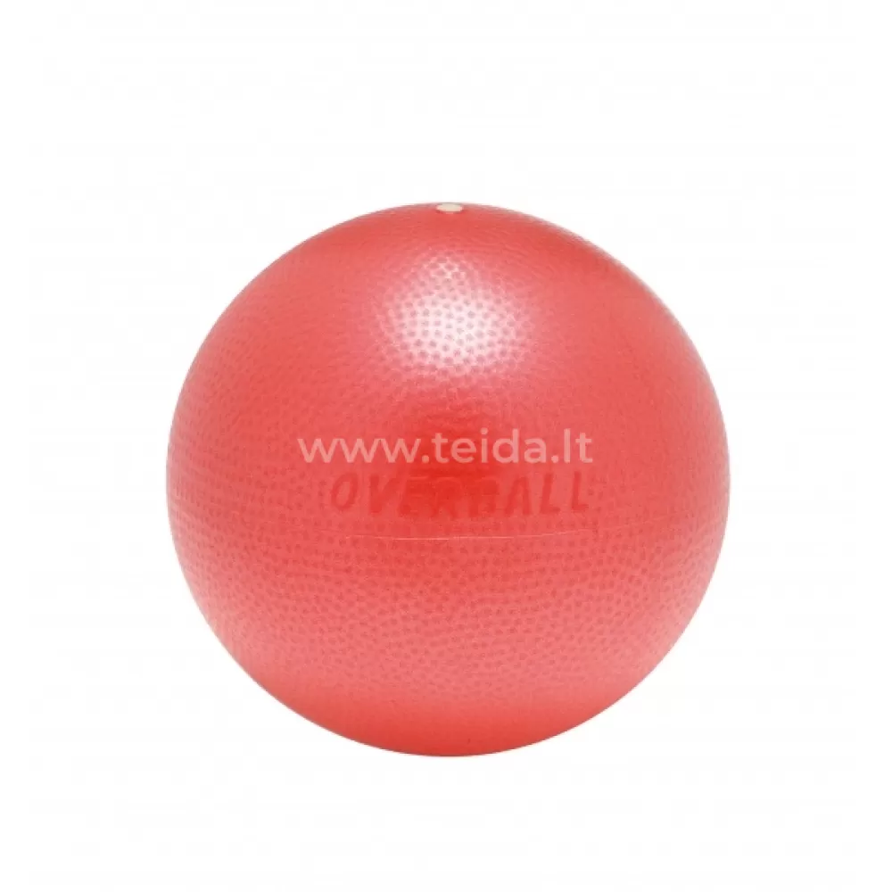 Softgym mankštos kamuolys, 23 cm, raudonas