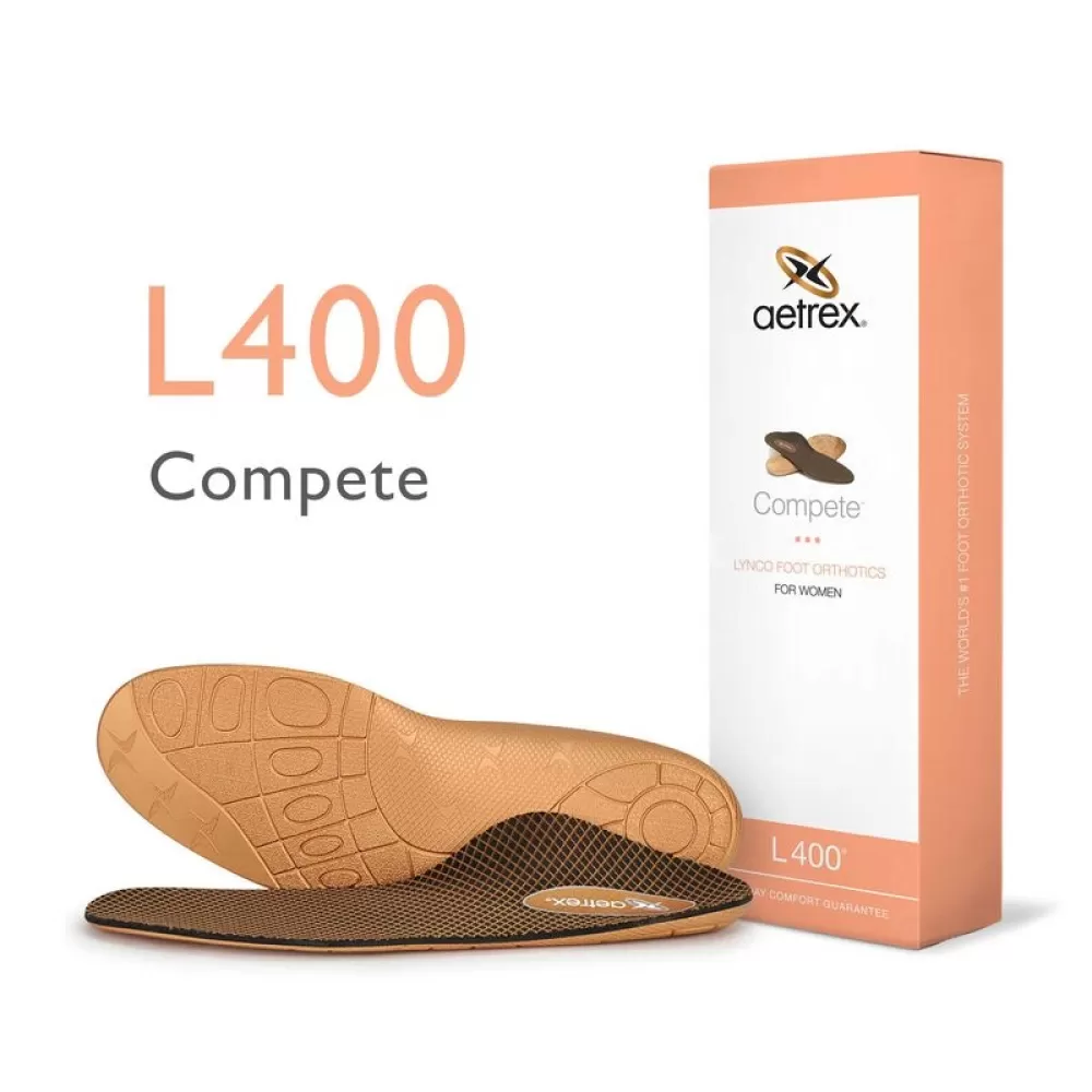 Ortopediniai vidpadžiai Aetrex Compete L400 moterims, 42 dydis