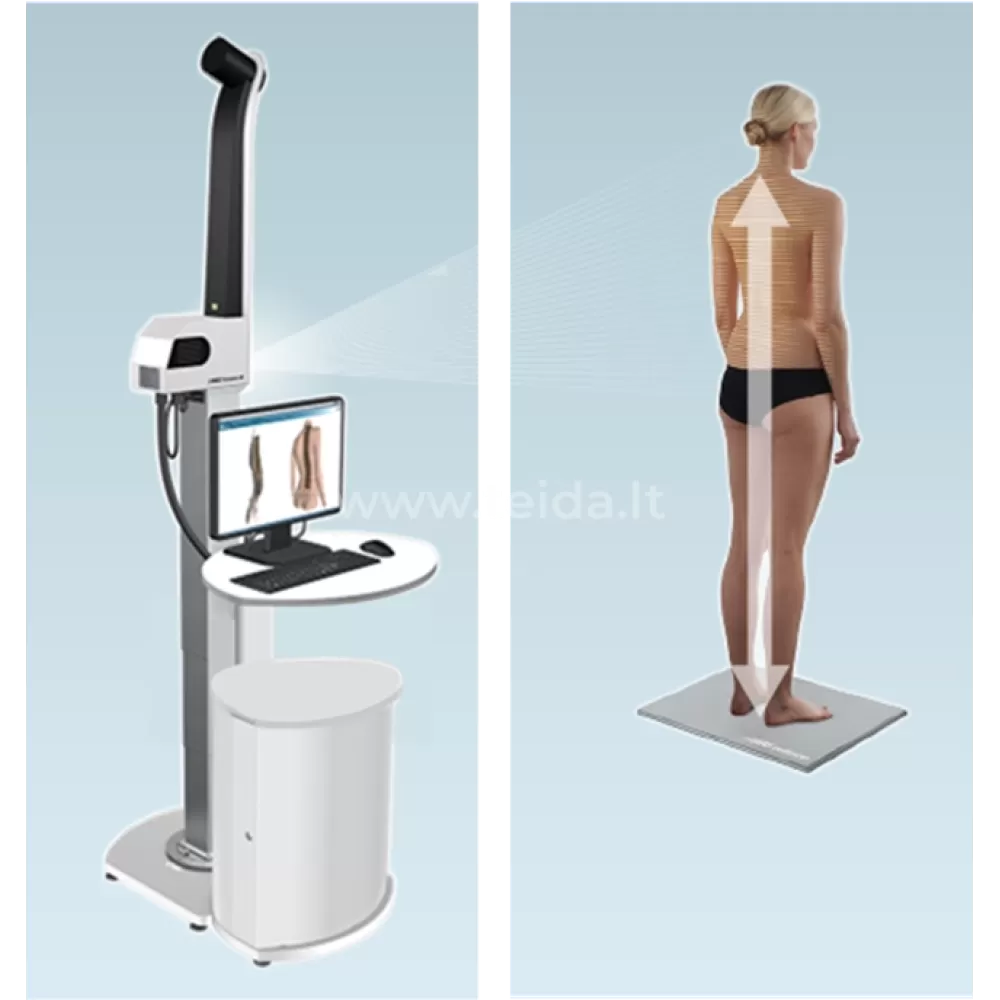 DIERS Formetric 4D stuburo ir laikysenos diagnostinė sistema (statinė ir dinaminė)