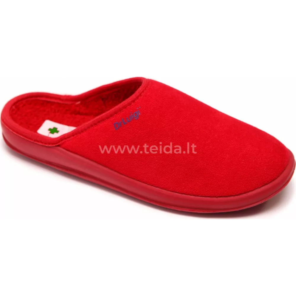 Dr.Luigi  šlepetės, raudonos, 38d