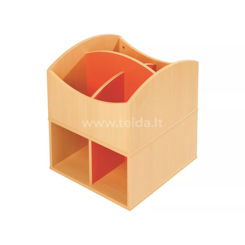 Knygų lentyna, maxi (šviesiai žalia) Knygų lentyna, maxi (šviesiai žalia)