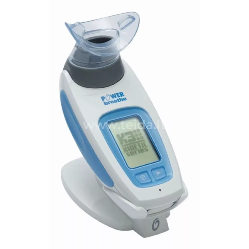 Elektroninis kvėpavimo raumenų lavinimo treniruoklis POWERbreathe K3