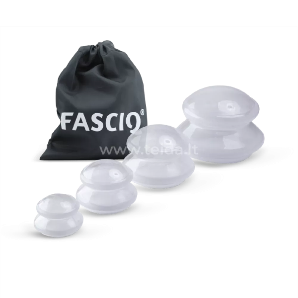 FASCIQ® silikoninių taurelių rinkinys (4 vnt)