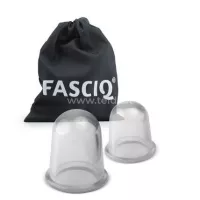 FASCIQ® silikoninių taurelių rinkinys 1 maža x 1 didelė