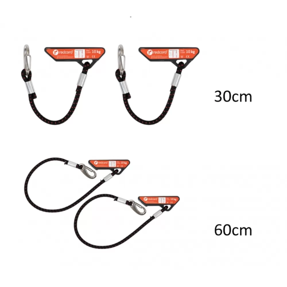 Redcord elastinės virvės, mažo pasipriešinimo, juodos