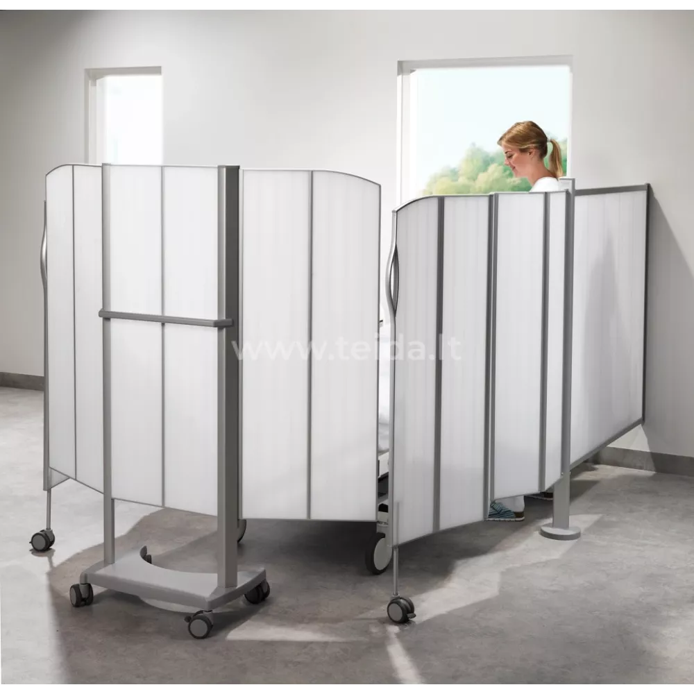 Fiksuota širma, 1.3 m pločio
