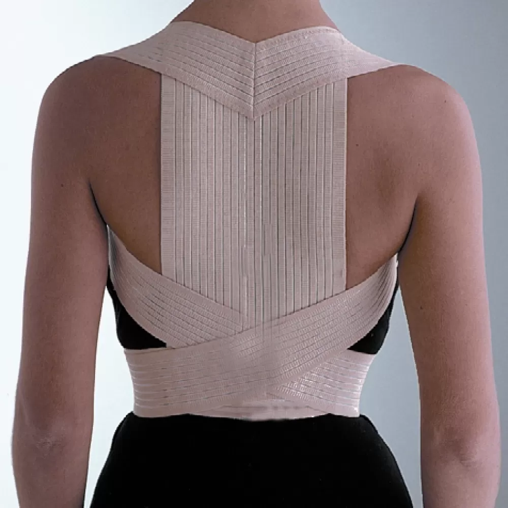 Laikysenos korektorius - reklinatorius XS dydis su dirželiu po krūtine