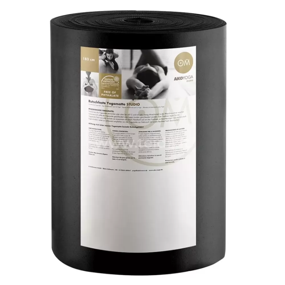 Rulonas jogos kilimėliams, 30x0.6 m/4.5mm, juoda