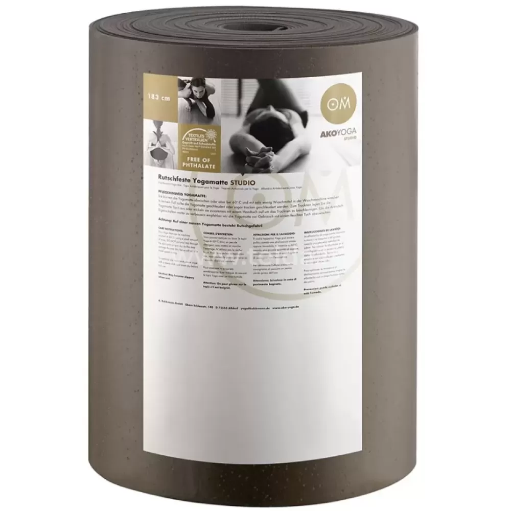 Rulonas jogos kilimėliams, 30x0.6 m/4.5mm, pilka.