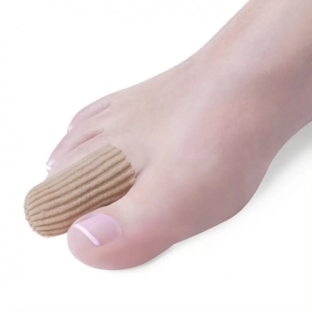 Geliniai antpirščiai dengti elastine medžiaga, S dydis Geliniai antpirščiai dengti elastine medžiaga, S dydis