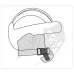 Šalmas Starlight® Protect Plus Leather, odos