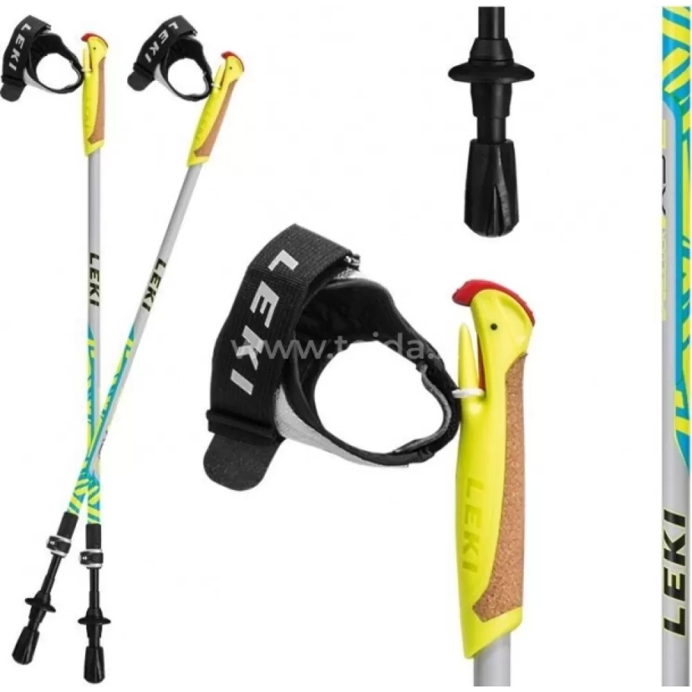LEKI šiaurietiško ėjimo lazdos WALKER XS 80-110 cm
