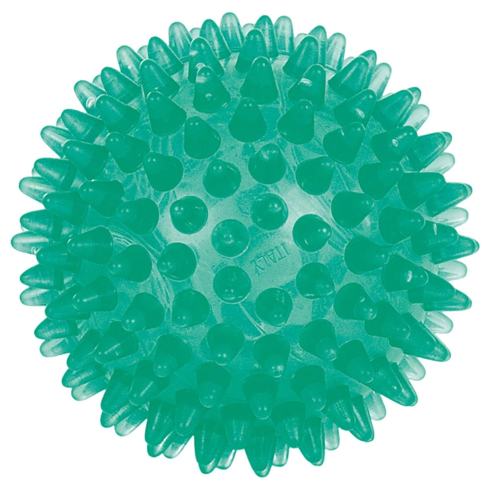 REFLEXBALL 10 cm masažo kamuoliukas su dygliukais, žalias