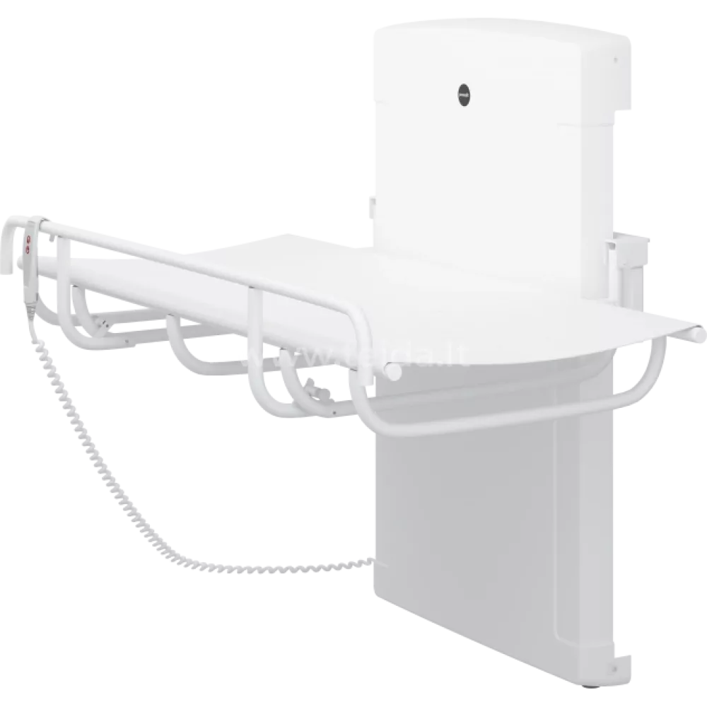 SCT 1000 elektrinis vystymo – dušo stalas 1400 mm