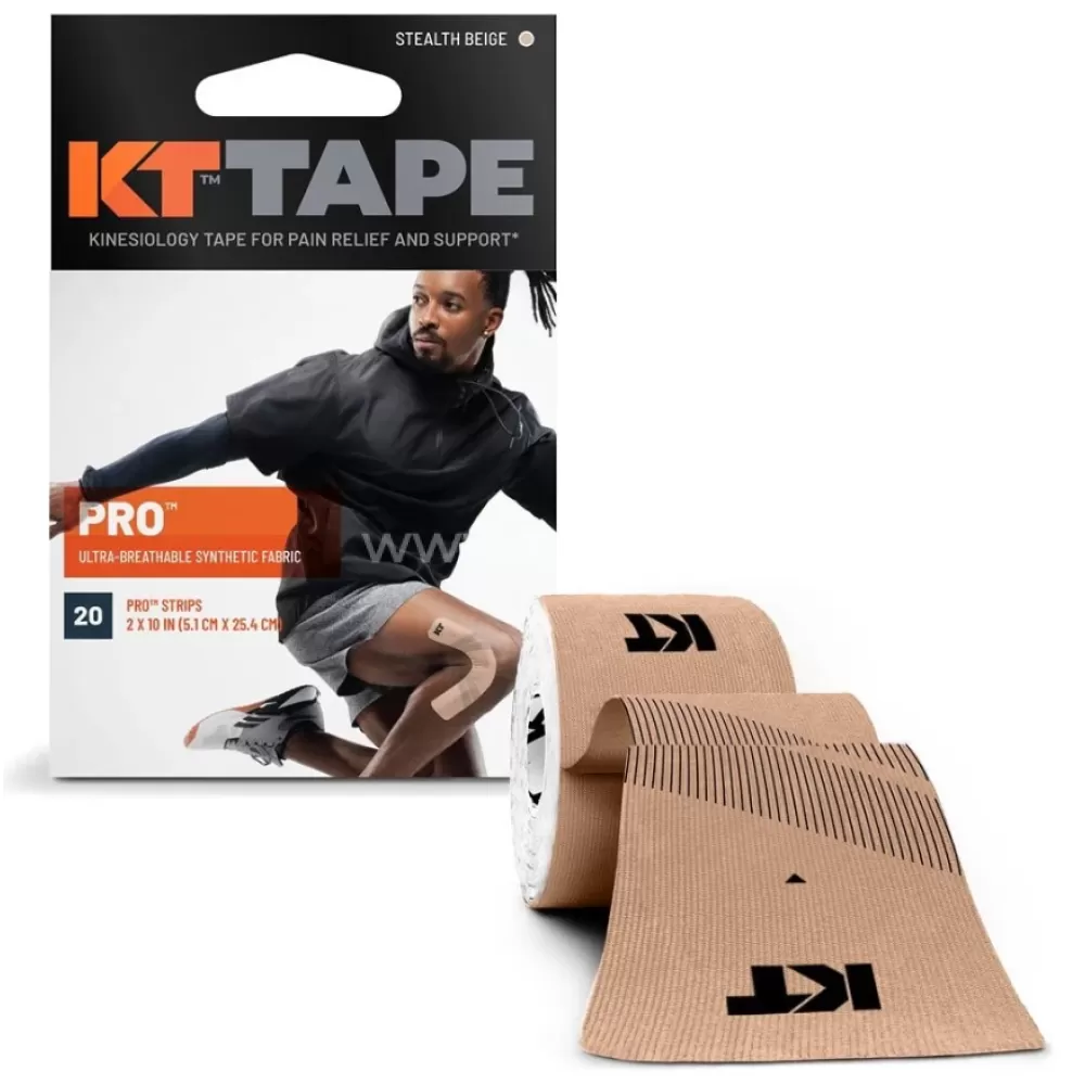 KT TAPE PRO® kineziologinis teipas, sukarpytas, kūno spalvos, sintetinis