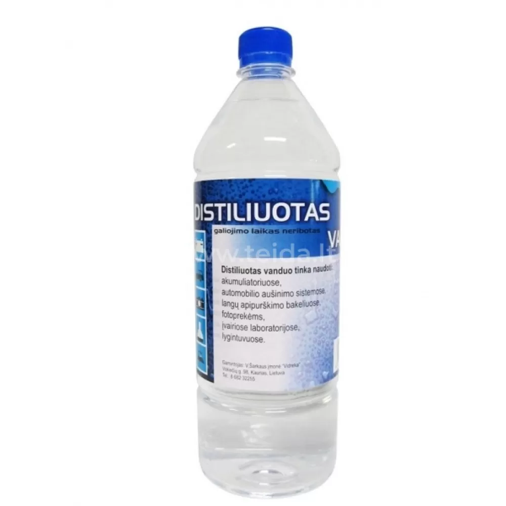 Distiliuotas vanduo, 1l Distiliuotas vanduo, 1l