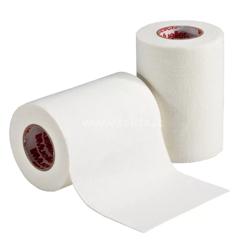 MUELLER® Flex light elastinis teipas, 7,5 cm x 6,8 m, baltas