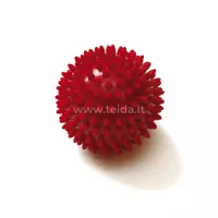 SISSEL® Spiky Ball masažo kamuoliukai, raudona spalva, 2vnt