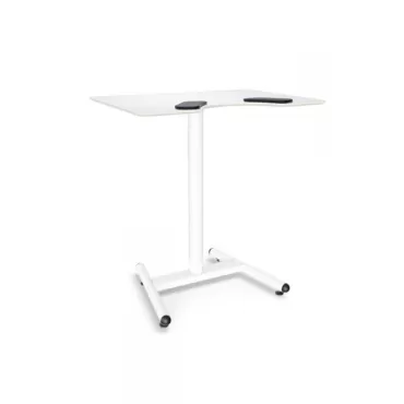 Salli darbo stalas, baltas rėmas