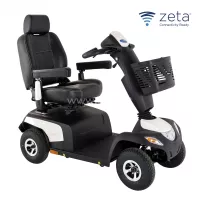 Skuteris INVACARE Orion Pro, 10 km/h, deimantinio sidabro, 4 ratai