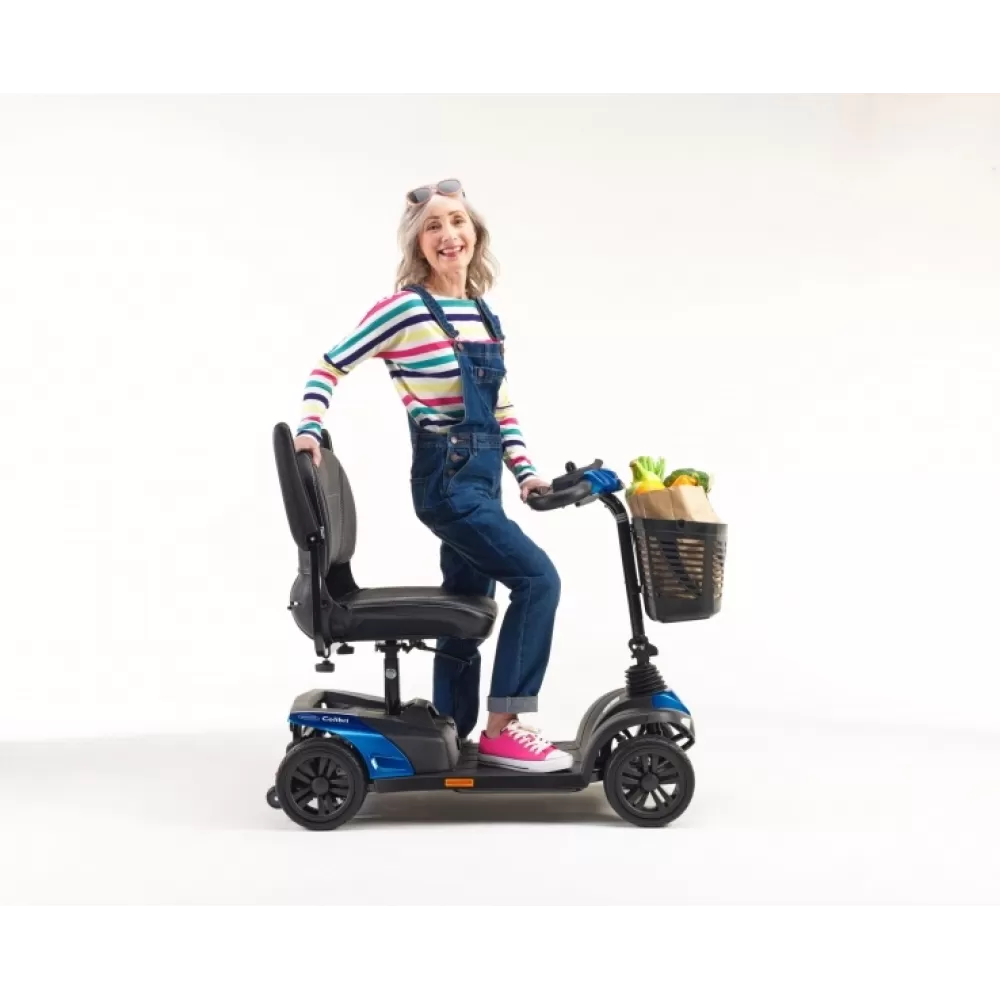Skuteris INVACARE Colibri Outdoor, 8 km/h, elektrinė mėlyna, 4 ratai