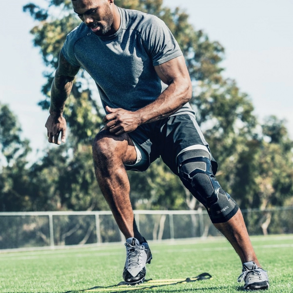 COMPEX kelio įtvaras Trizone Knee, XL dydis, kairei kojai