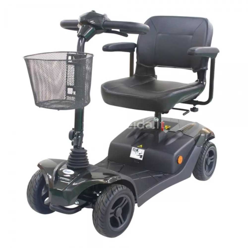 Skuteris CROW, 8 km/h, antracito spalvos