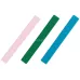 Tekstūrinės kramtomos juostelės (žalia, mėlyna, rožinė)